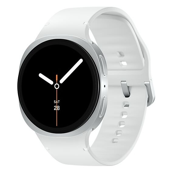 Galaxy Watch8 | 44 мм | 4G LTE | Silver | Sport/White | M/L, Размер ремешка : M/L, Тип ремешка : Sport, Размер корпуса : 44 мм, Подключение часов : Bluetooth / Wi-Fi + 4G LTE, Цвет ремешка: White, Цвет: Silver